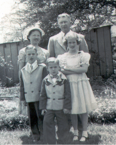 Decatur, Georgia, Gladding Family in the 1950s