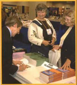 Signing a few books at an American Counseling Association Conference