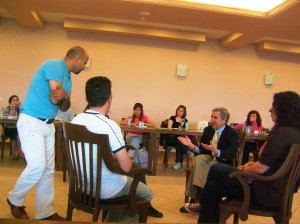 Counseling demonstration in Turkey